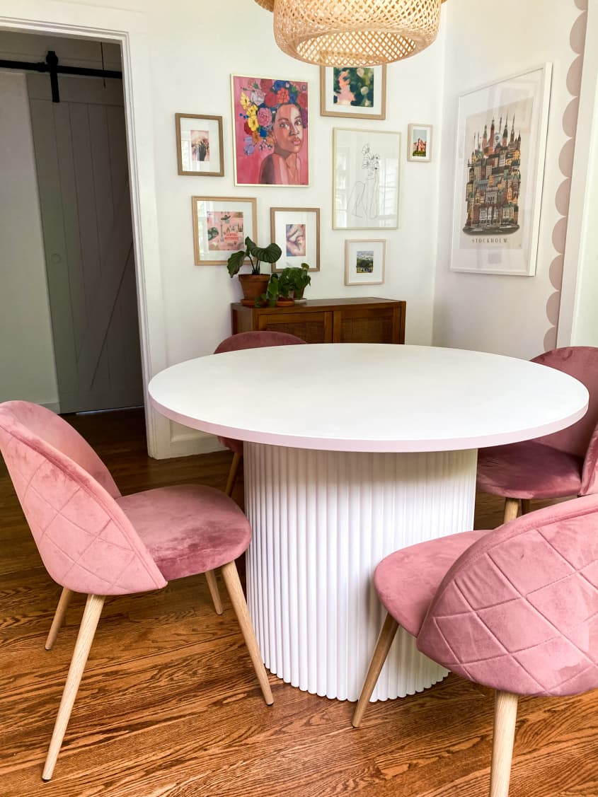 A Tennessee Therapist's Joyful House with Pink Doors and Rainbow Mural